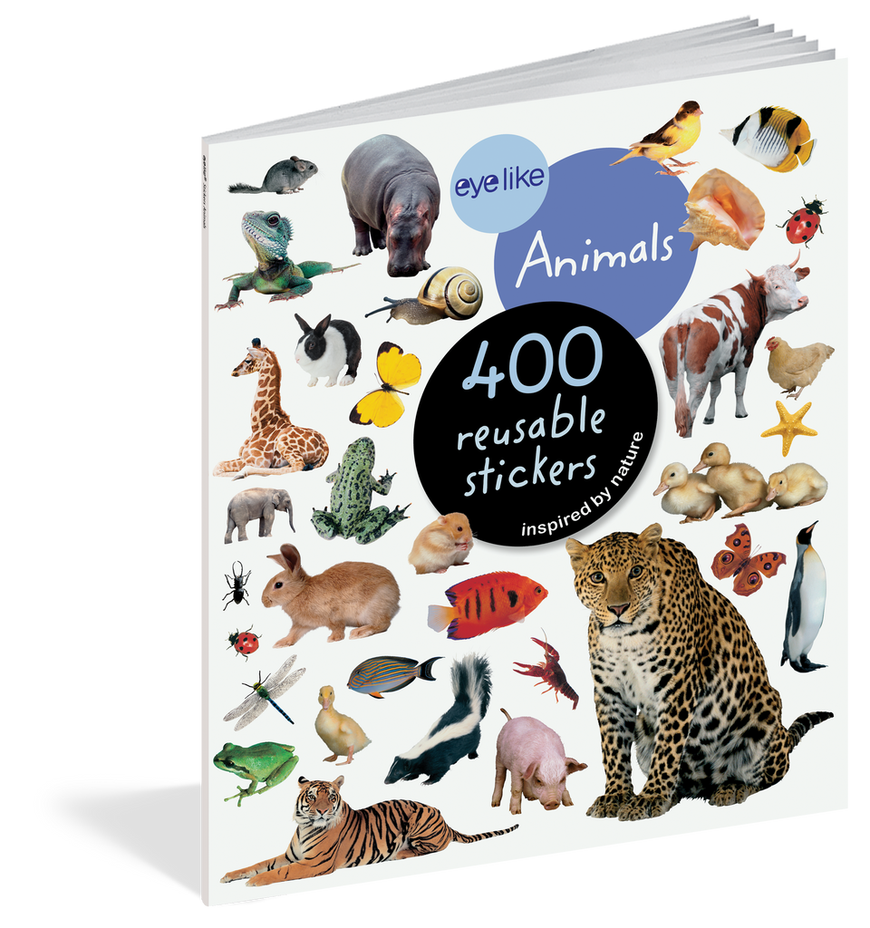 Workman Libro Eyelike Stickers - Animales