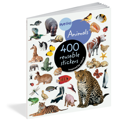 Workman Libro Eyelike Stickers - Animales