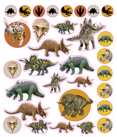 Workman Libro Eyelike Stickers - Dinosaurio