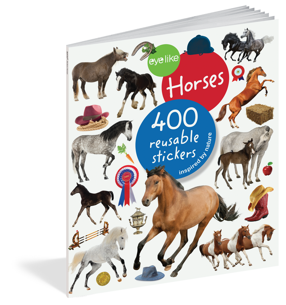 Workman Libro Eyelike Stickers - Caballos