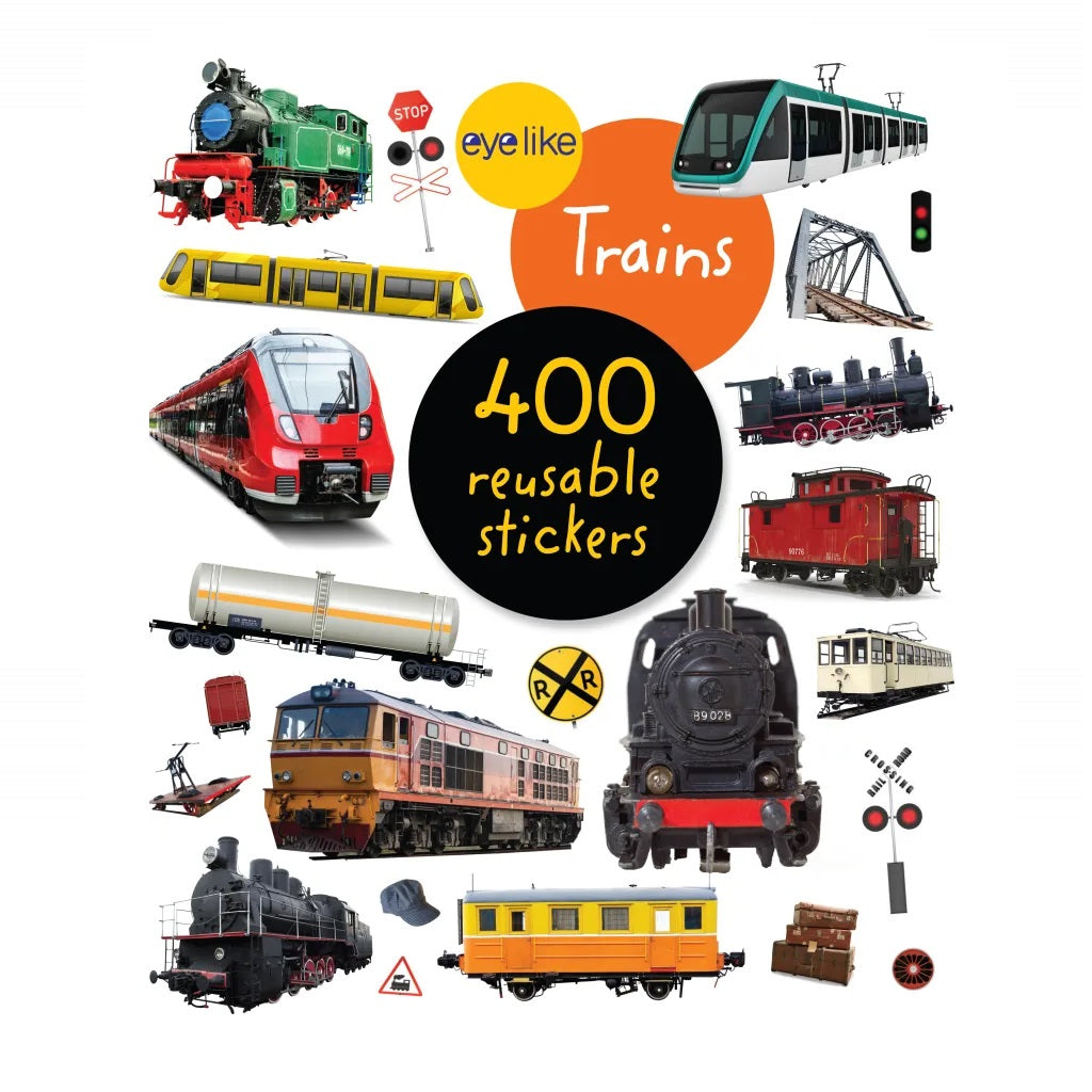 Workman Libro Eyelike Stickers - Trenes