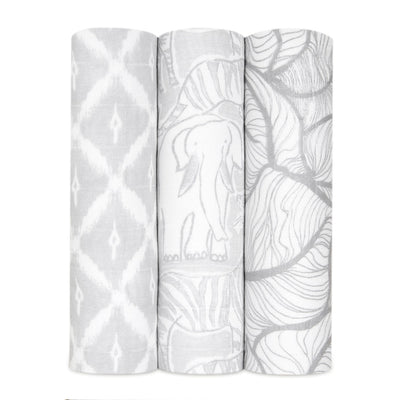 Aden and Anais Mantas 3 Pk Swaddle Bamboo - Culture Club