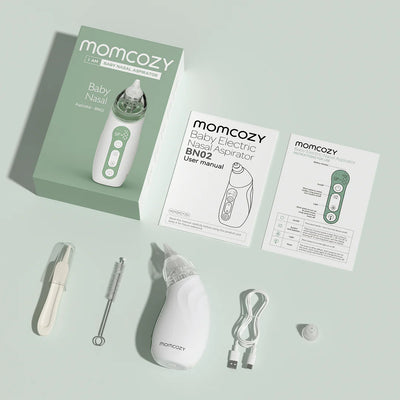 Aspirador nasal eléctrico Momcozy con succión suave y sin molestias