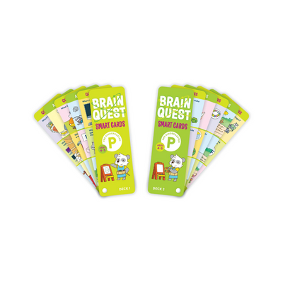 Brain Quest: Prekinder tarjetas inteligentes 5ta edición