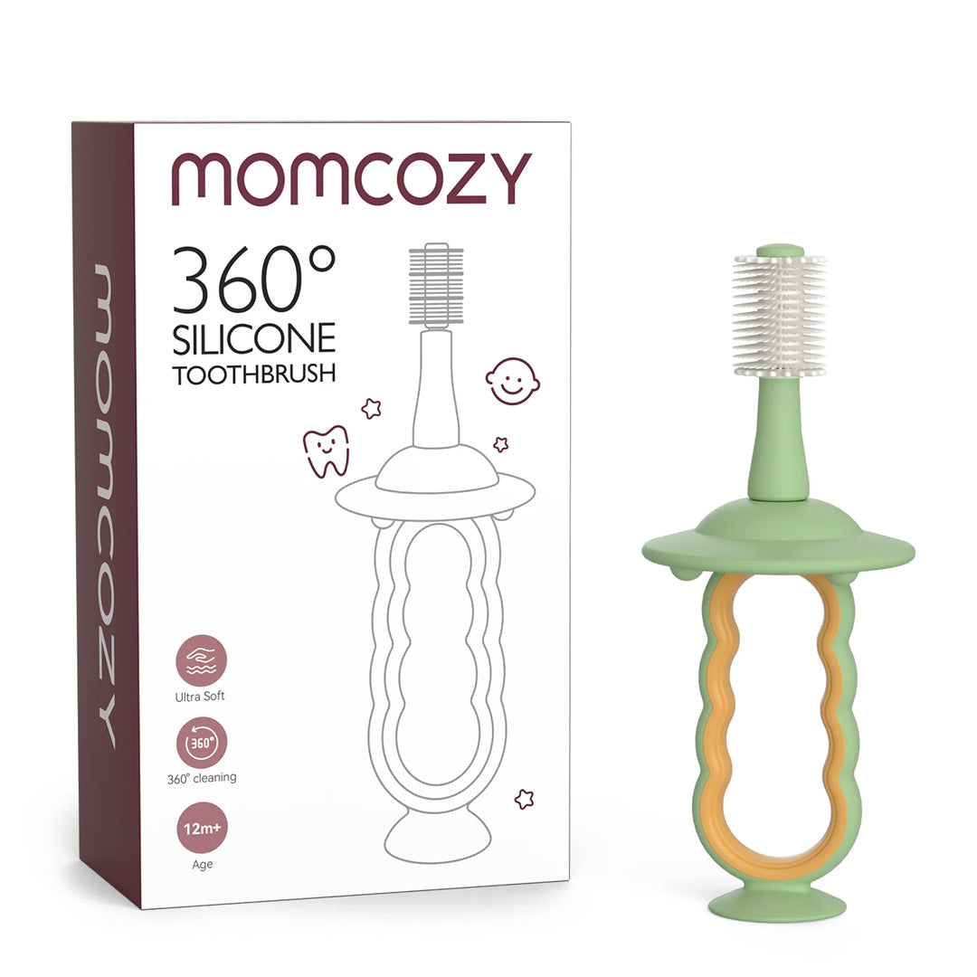 Momcozy Cepillo Dental de Silicona para Bebé (PRE-VENTA)