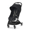 Cybex Travel System Coche ORFEO Magic Black con Silla Nido Aton B2