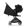 Cybex Travel System Coche ORFEO Magic Black con Silla Nido Aton B2