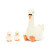 Jellycat Peluche Featherful Swan