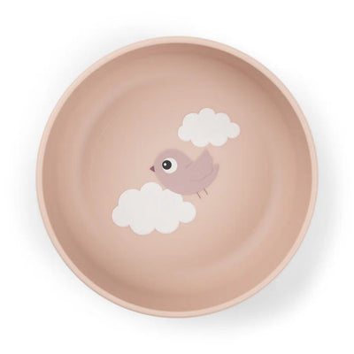 Done by Deer Plato Bowl - Happy Clouds rosado