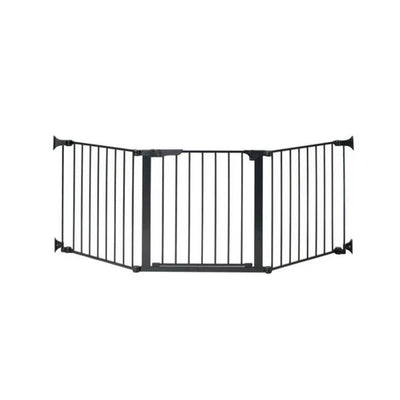 KidCo Puerta de Seguridad Autoconfigurable con Cierre Automático (210 cm) - Negro