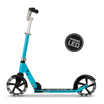 Micro Scooter Crucero LED - Aqua