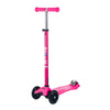 Scooter Micro Maxi Deluxe en color rosado fuerte, moderno y vibrante para niños.