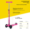 Micro Scooter Maxi Deluxe - Rosado Fuerte