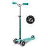 El Micro Scooter Maxi Deluxe LED PRO celeste es el scooter ideal para niños de 5 a 12 años que buscan seguridad, estilo y durabilidad.