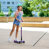 Scooter infantil Micro Maxi Deluxe Plegable color morado, práctico y divertido.