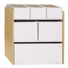 3 Sprouts Mueble Organizador MultiBin - Crema