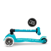 Micro Scooter Mini Deluxe Plegable color Aqua