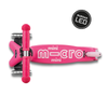 Micro Scooter Mini Micro Deluxe LED PLEGABLE - Rosado