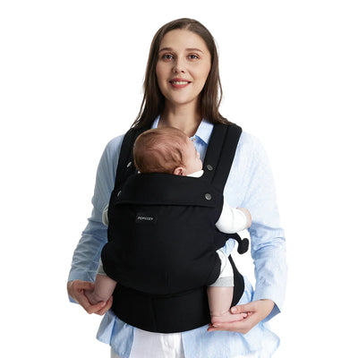 Momcozy Portabebé Ergonómico, cómodo y ligero 3 en 1 - Negro (PRE-VENTA)