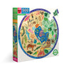 Eeboo Puzzle Redondo 500 piezas - biodiversidad