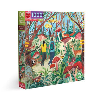 Eeboo Puzzle 1000 piezas - Paseo por el Bosque