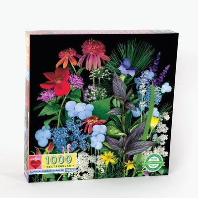 Eeboo Puzzle 1000 piezas - Florero de Verano