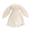 Peluche jellycat conejo blanco grande 67cm en Blanca y augusto vista trasera