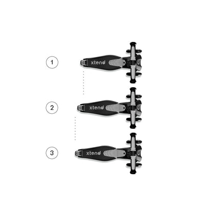 Smartrike Scooter Xtend Ride-on 3 en 1 - Gris