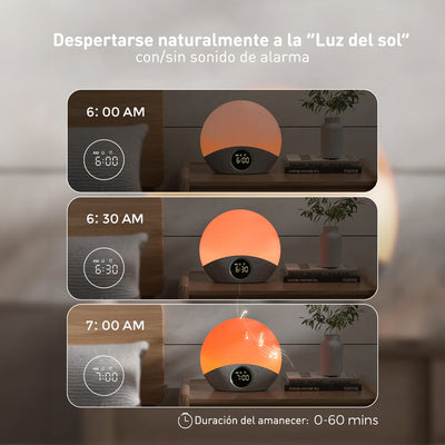 Momcozy Maquina de Ruido Blanco y Alarma con Luz de Amanecer (PRE-VENTA)