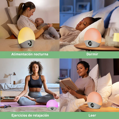 Momcozy Maquina de Ruido Blanco y Alarma con Luz de Amanecer (PRE-VENTA)