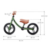 Kindercraft Bicicleta sin pedales 2WAY NEXT - Verde