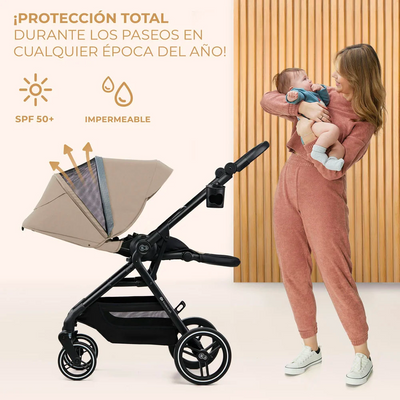 Kinderkraft Coche de Paseo YOXI - Gris