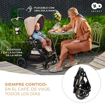 Kinderkraft Coche de Paseo YOXI - Negro