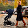 Cybex Travel System Coche BALIOS S Lux 3.0 negro con Silla Nido Aton S2