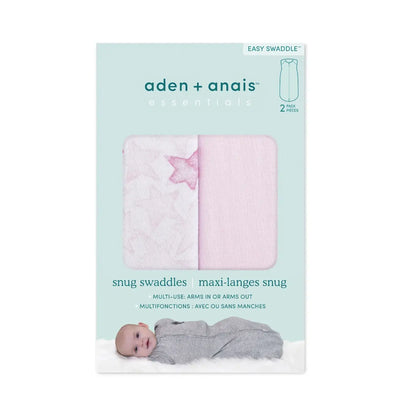 Aden and Anais Saco para Swaddling - Estrellas