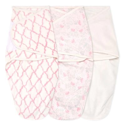 Aden and Anais Pack 3 Sacos Plus para Swaddling - Pink