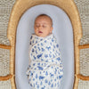 Aden and Anais Pack 3 Sacos Plus para Swaddling - Sky