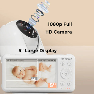 Momcozy Video Monitor de bebé 1080p Full HD