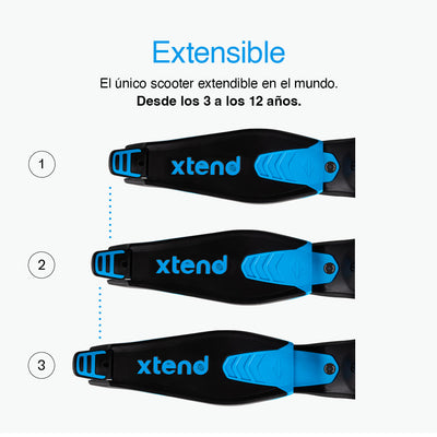 Smartrike Scooter Xtend  -  Azul