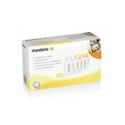 Set de 3 botellas 150 ml Medela Blanca y Augusto