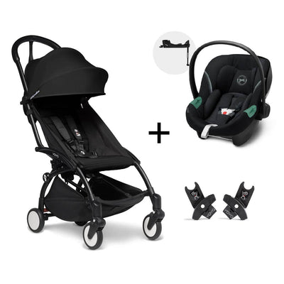 Stokke Travel System Coche Coche YOYO² 6+ con Silla Nido Aton S2