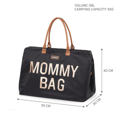 Childhome Bolso Mommy Bag - Negro