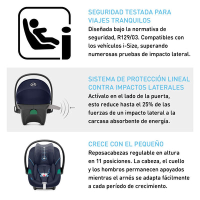 Stokke Travel System Coche Coche YOYO² 6+ con Silla Nido Aton S2